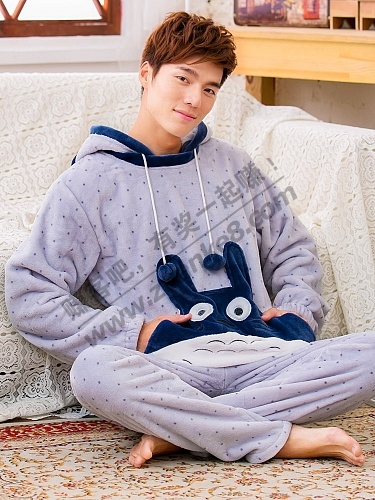 包邮 男款珊瑚绒<em>睡衣</em> <em>尺码</em>只有<em>L号</em> - 果果换物 
