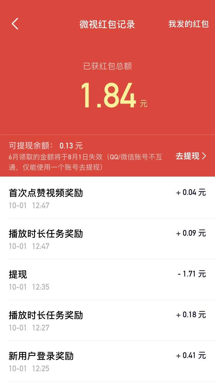 微视老活动重启-没人发过吧-惠小助(52huixz.com)