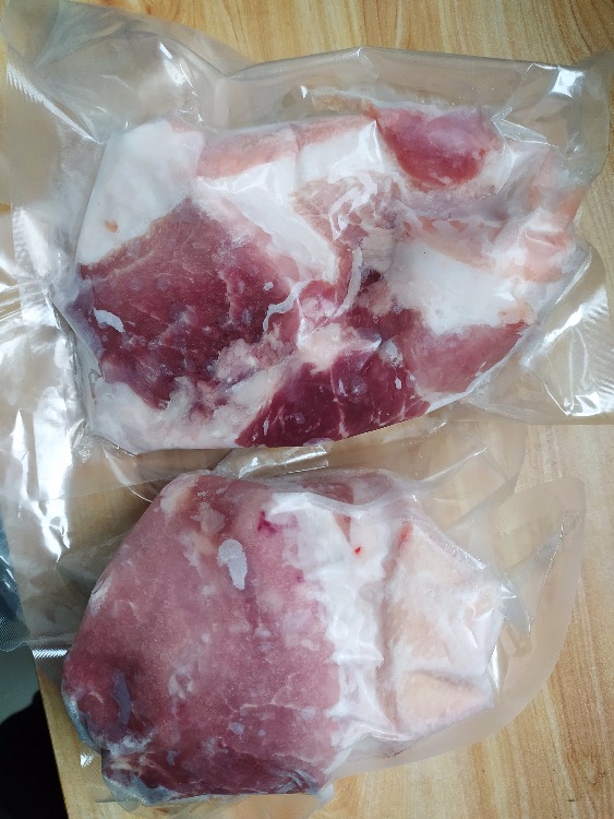 还收了吧肉-后腿肉还行吧-肥肉不多-中午吃僵尸肉！-惠小助(52huixz.com)