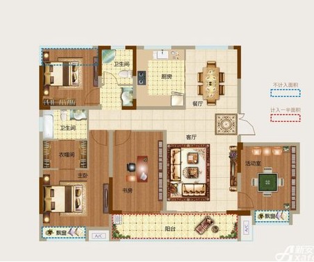 大家帮我品品我这个户型  137-惠小助(52huixz.com)