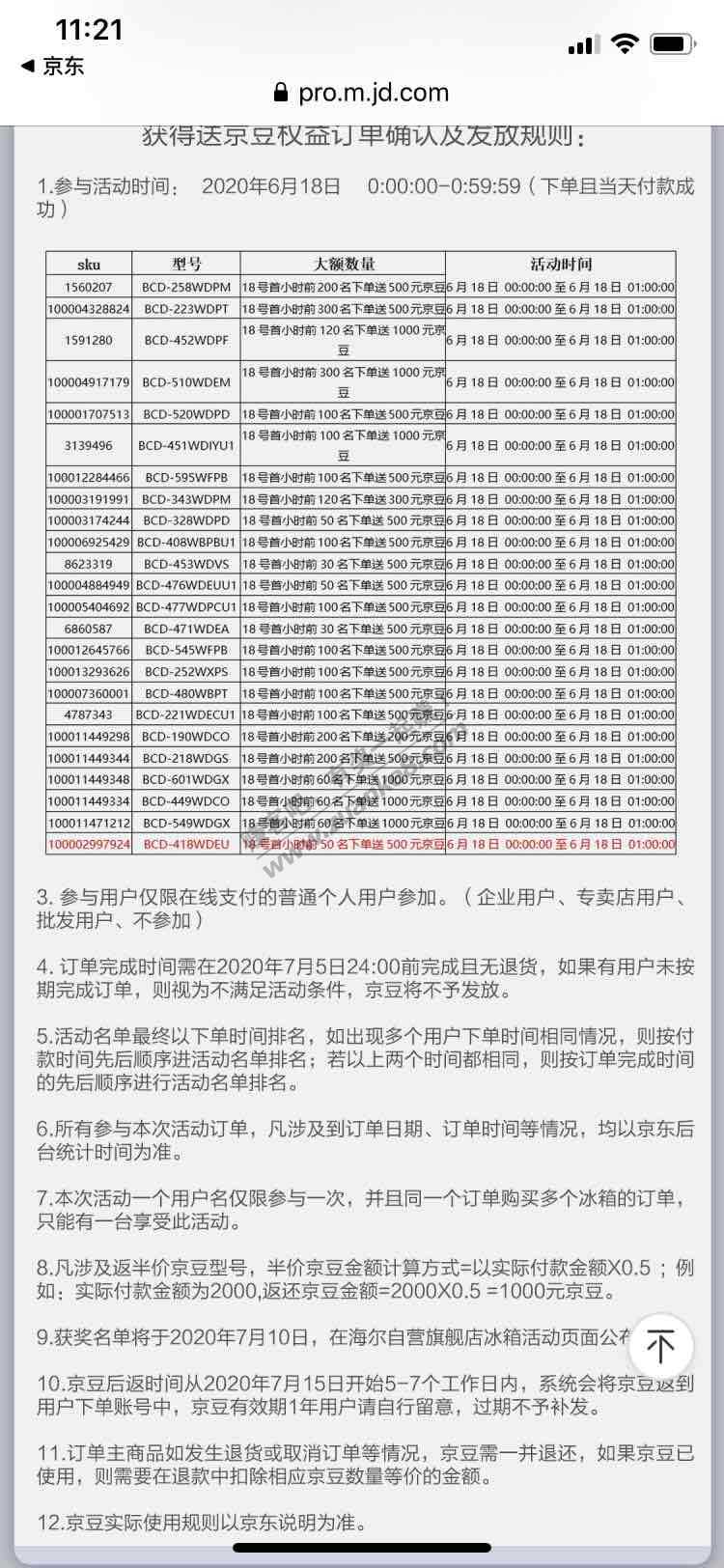 海尔冰箱前300返1000元豆的-惠小助(52huixz.com)