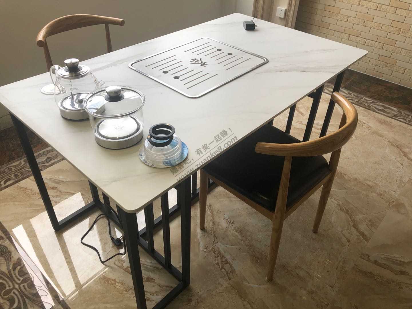 之前大家一直要看的岩板餐桌-它来了！！！！-惠小助(52huixz.com)