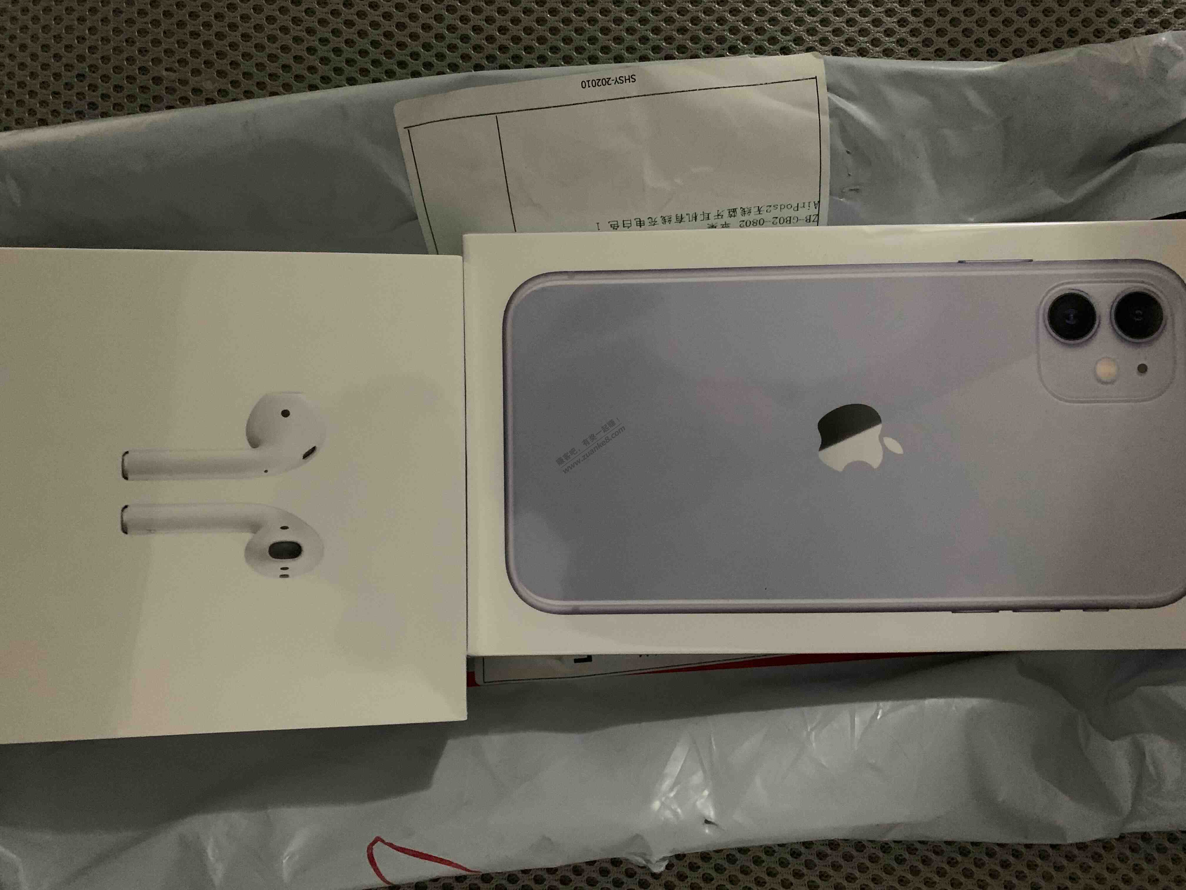 淘宝4449 iphone11和耳机到货了-惠小助(52huixz.com)