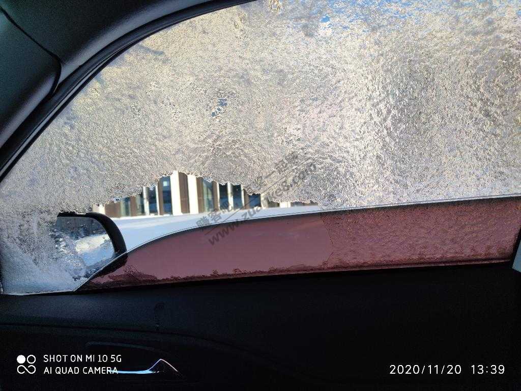 昨天中午趁着太阳光把冷冻的车干开了-惠小助(52huixz.com)