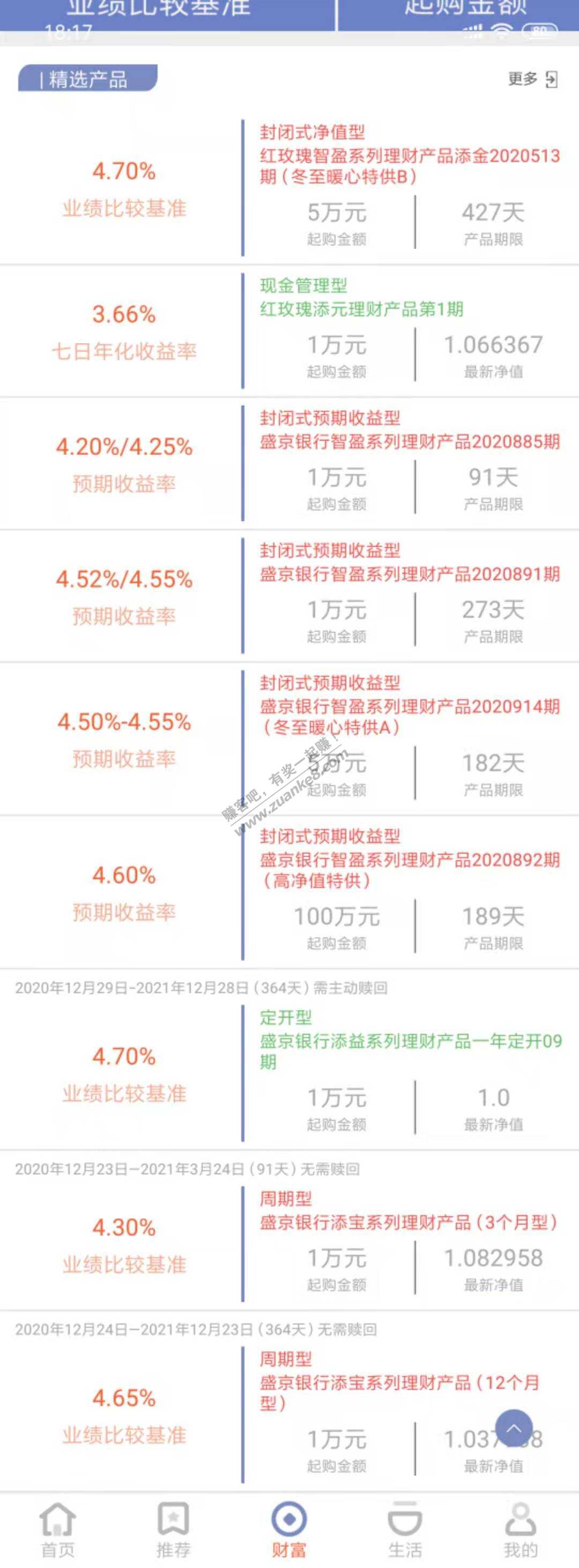 有谁买过盛京银行的产品进来聊聊！-惠小助(52huixz.com)