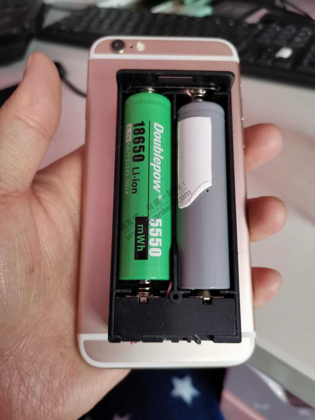 分享手机电池改18650电池-惠小助(52huixz.com)