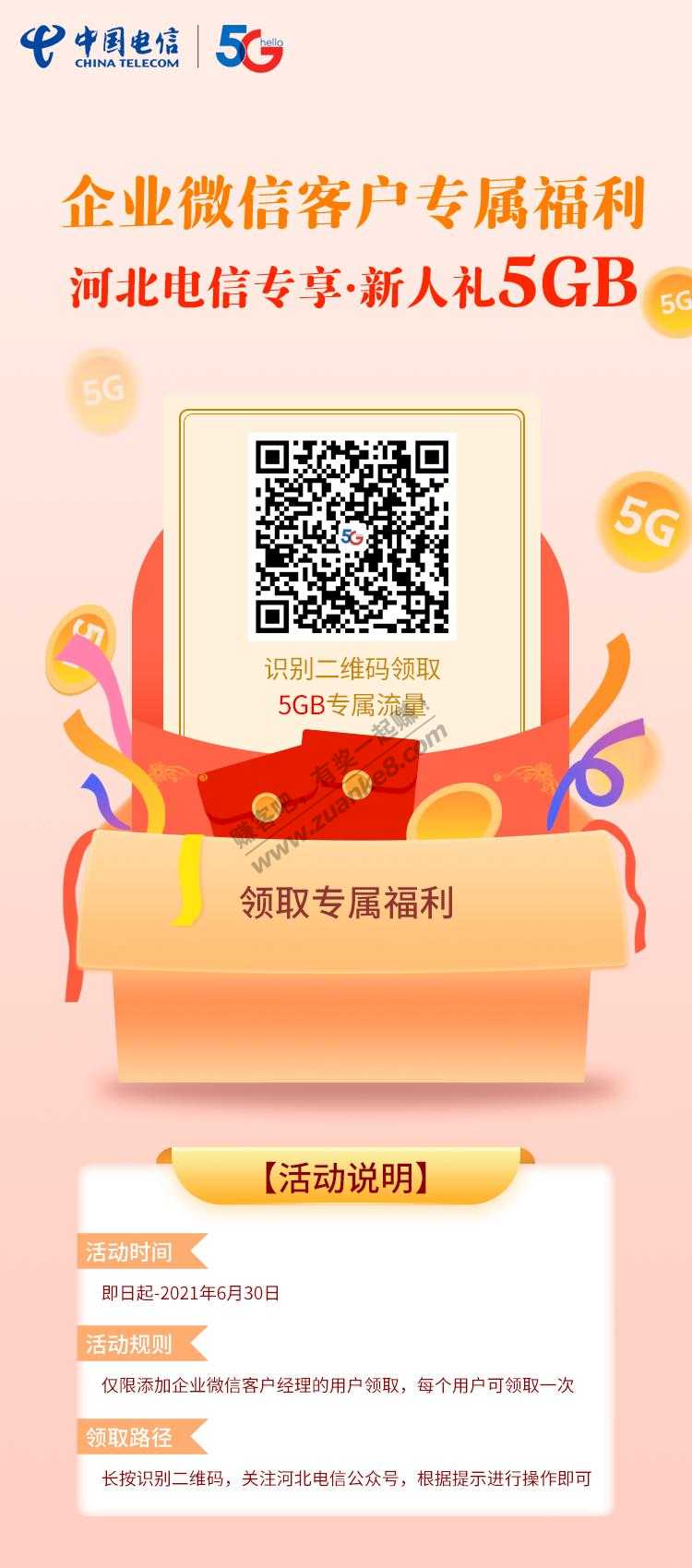 河北电信5G流量-惠小助(52huixz.com)