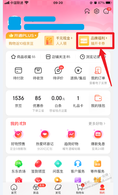 京东抽到plus续费99-15的红包了-加上续费得20无门槛-惠小助(52huixz.com)